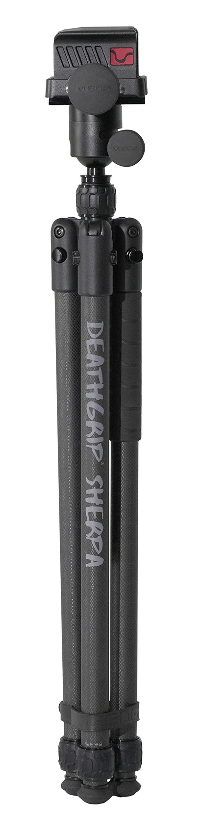 Heavy-Duty Camo Shooting Tripod – Aluminum Frame, 360° Clamp, Adjustable Legs, Bubble Level, Hands-Free Stability for Hunting