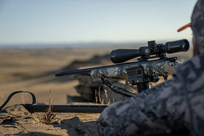 Heavy-Duty Camo Shooting Tripod – Aluminum Frame, 360° Clamp, Adjustable Legs, Bubble Level, Hands-Free Stability for Hunting